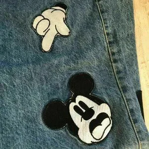 Baggy Jeans Jeans Mickey Mouse Zara MICKEY MOUSE © DISNEY DENIM